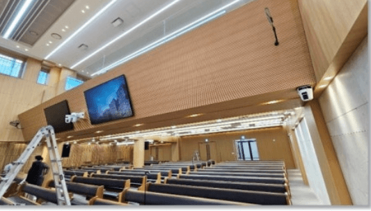 서산 5000평 교회 리모델링: 방수, 음향 개선으로 밝고 편안한 공간으로